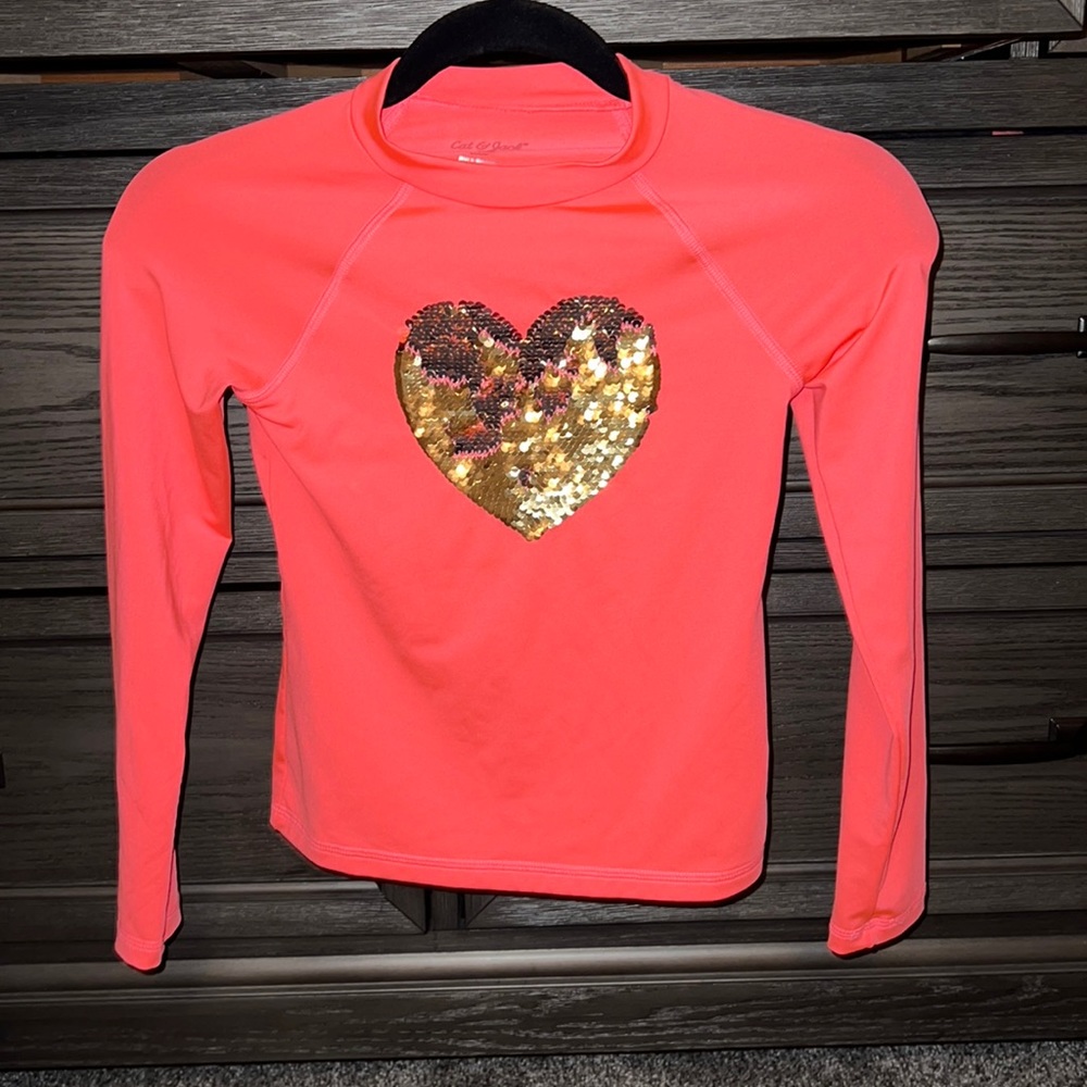 Cat and Jack by target swim shirt.